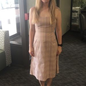 JCrew spaghetti strap dress